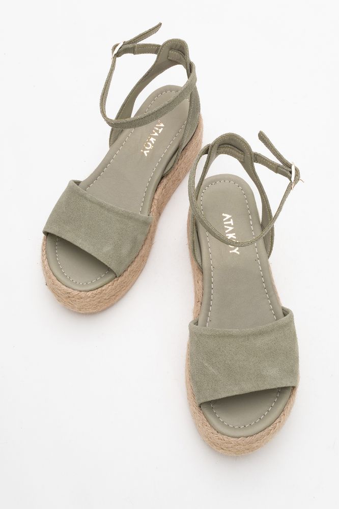kadin-deri-kalin-taban-hasir-sandalet-YESIL SUET-WMN2521641-0092471_0